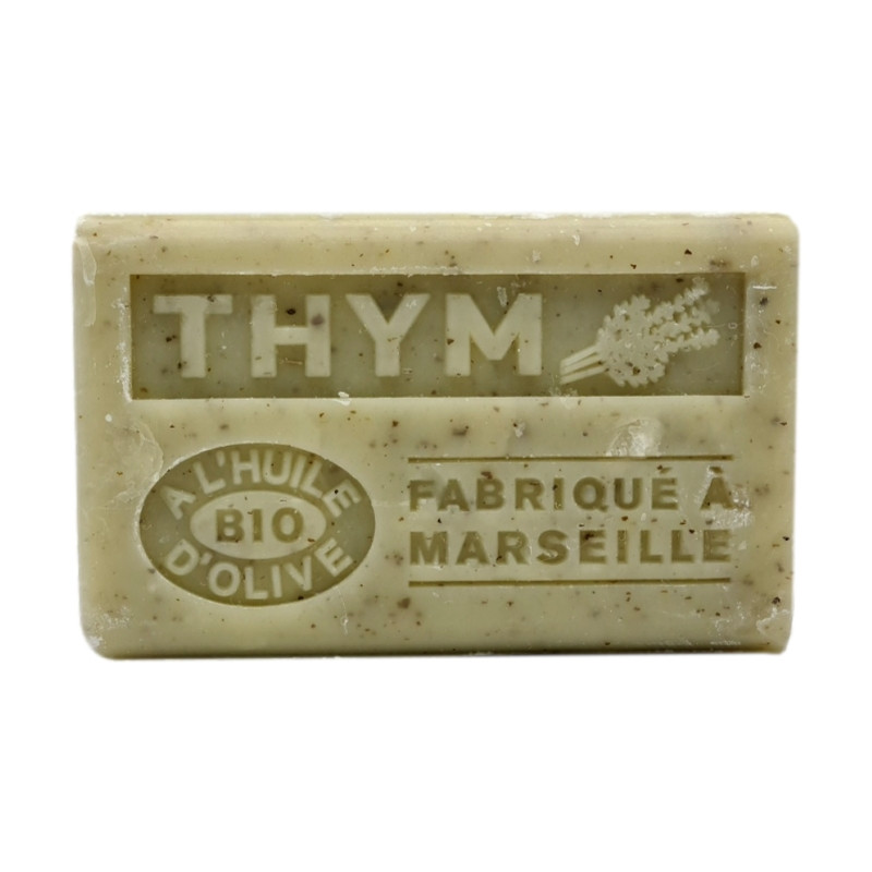 THYM EXFOLIANT - Savon 125g à l'huile d'olive BIO