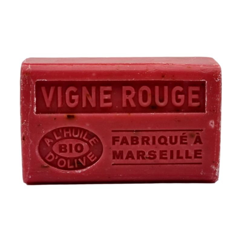 VIGNE ROUGE EXFOLIANT - Savon 125g à l'huile d'olive BIO