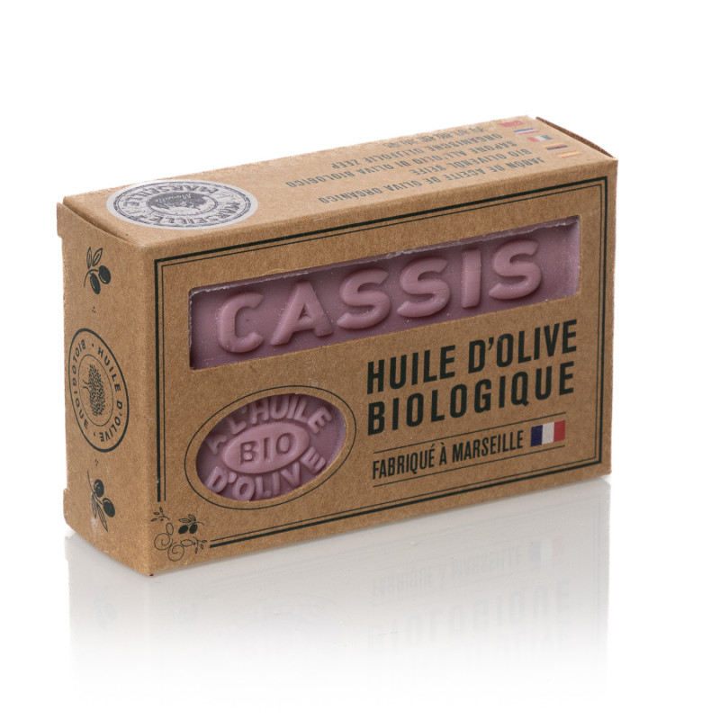 CASSIS - Savon 125g à l'huile d'olive BIO