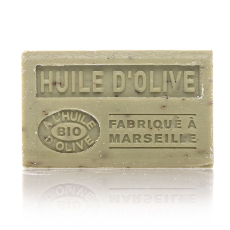 HUILE D'OLIVE EXFOLIANT - Savon 125g à l'huile d'olive BIO