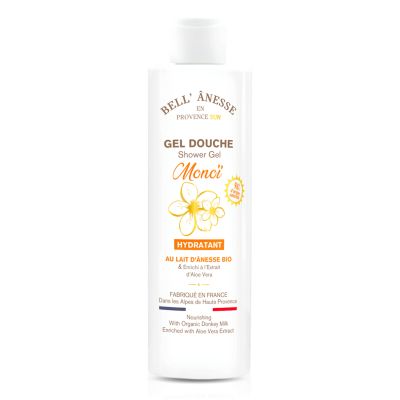 Gel douche Monoï au lait d'ânesse Bio