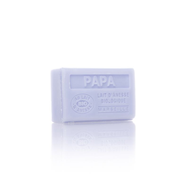 Savon papa au lait d'ânesse BIO 60g