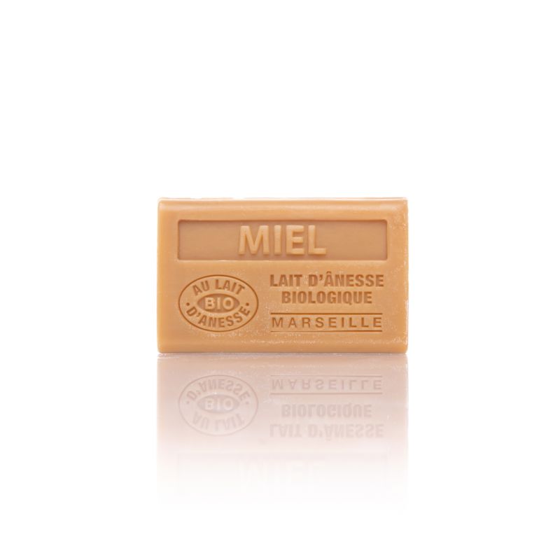 Savon miel au lait d'ânesse bio 60g- bell 'ânesse en provence