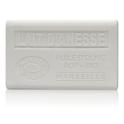 SAVON À L'HUILE D'OLIVE AOP - BIO AU LAIT D'ANESSE