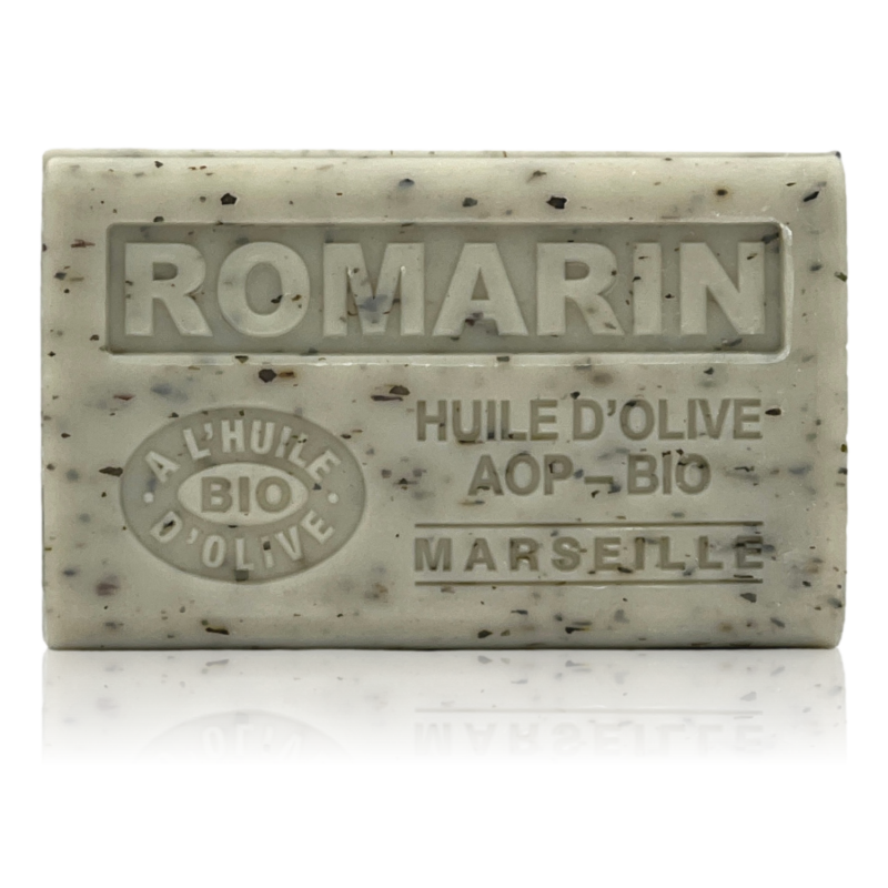 ROMARIN EXFOLIANT - Savon 125g à l'huile d'olive BIO