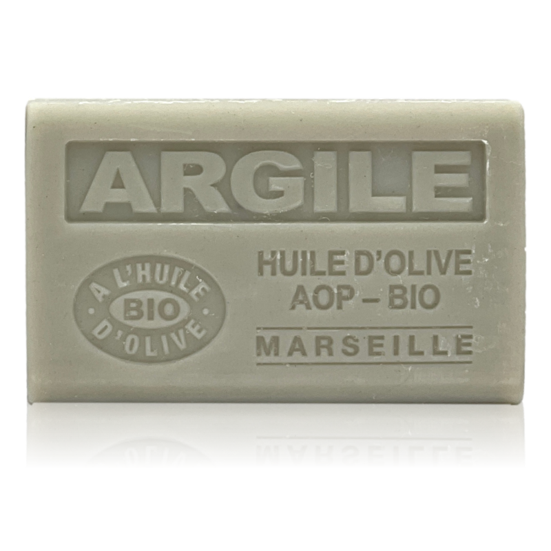 SAVON À L'HUILE D'OLIVE BIO ARGILE VERTE