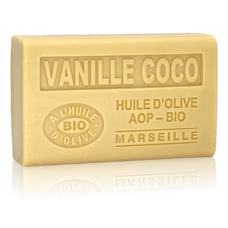 SAVON À L'HUILE D'OLIVE AOP - BIO VANILLE COCO