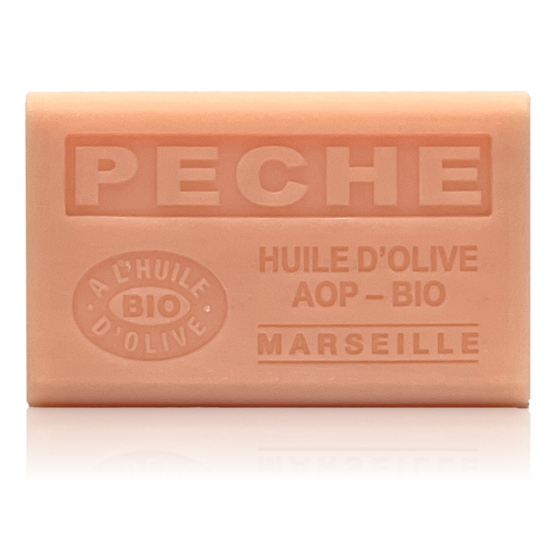 PECHE - Savon 125g à l'huile d'olive BIO