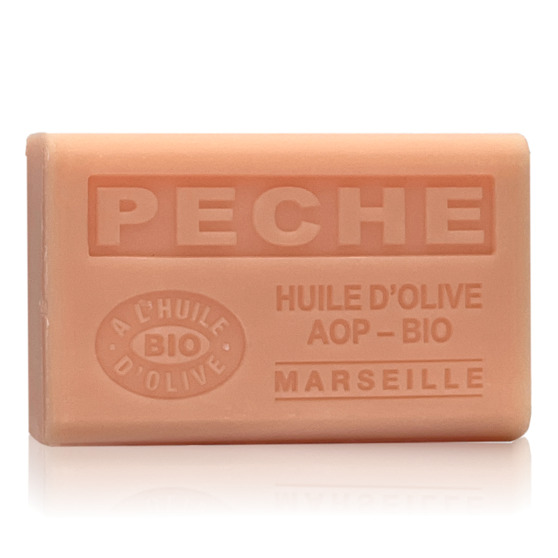 PECHE - Savon 125g à l'huile d'olive BIO