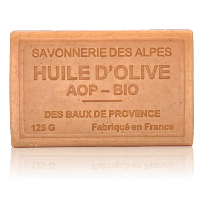 ABRICOT EXFOLIANT - Savon 125g à l'huile d'olive BIO