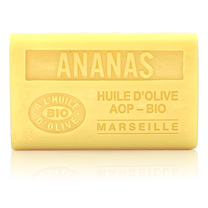 ANANAS - Savon 125g à l'huile d'olive  BIO