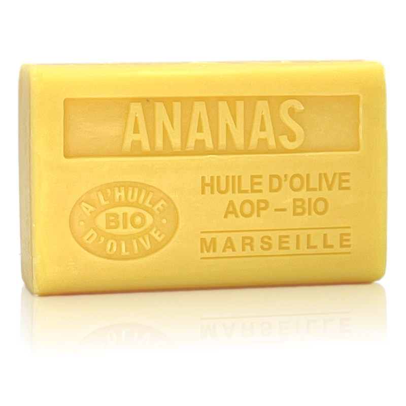 ANANAS - Savon 125g à l'huile d'olive  BIO