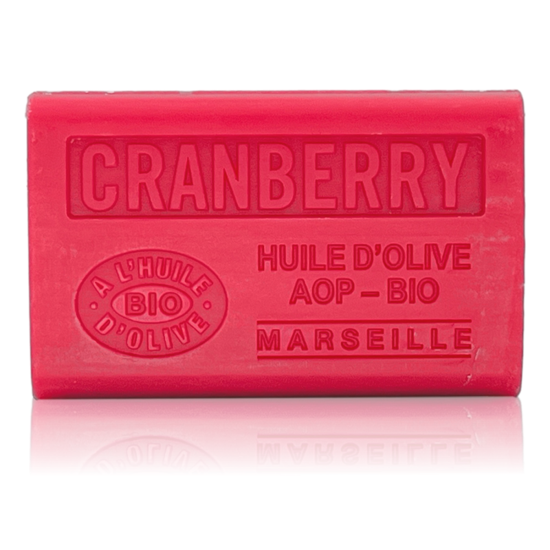 SAVON À L'HUILE D' OLIVE BIO CRANBERRY