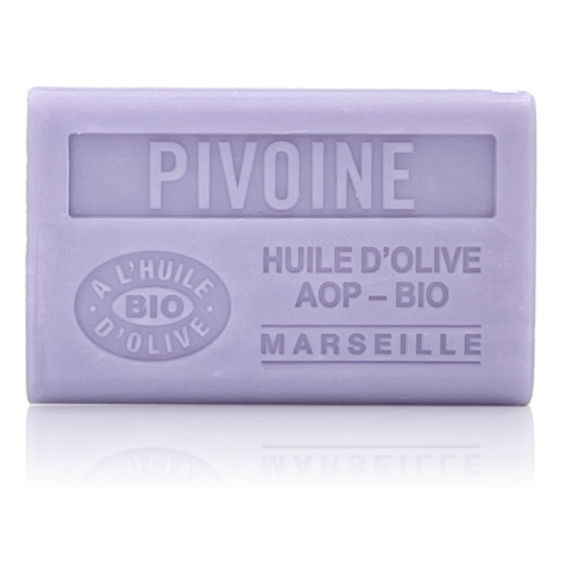 SAVON À L'HUILE D' OLIVE BIO PIVOINE