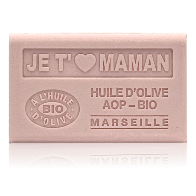 JE T'AIME MAMAN - Savon 125g à l'huile d'olive BIO