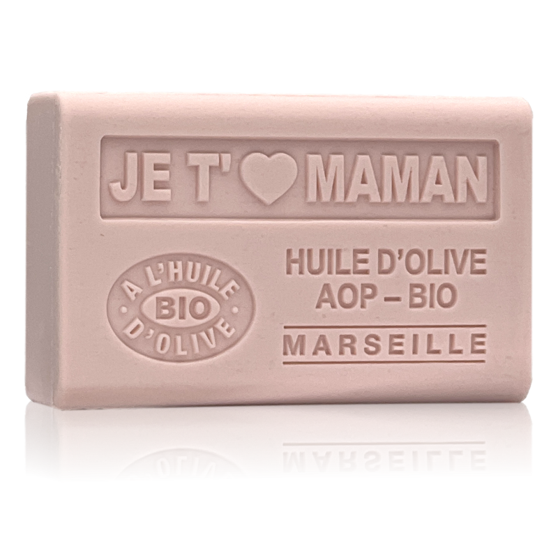 JE T'AIME MAMAN - Savon 125g à l'huile d'olive BIO