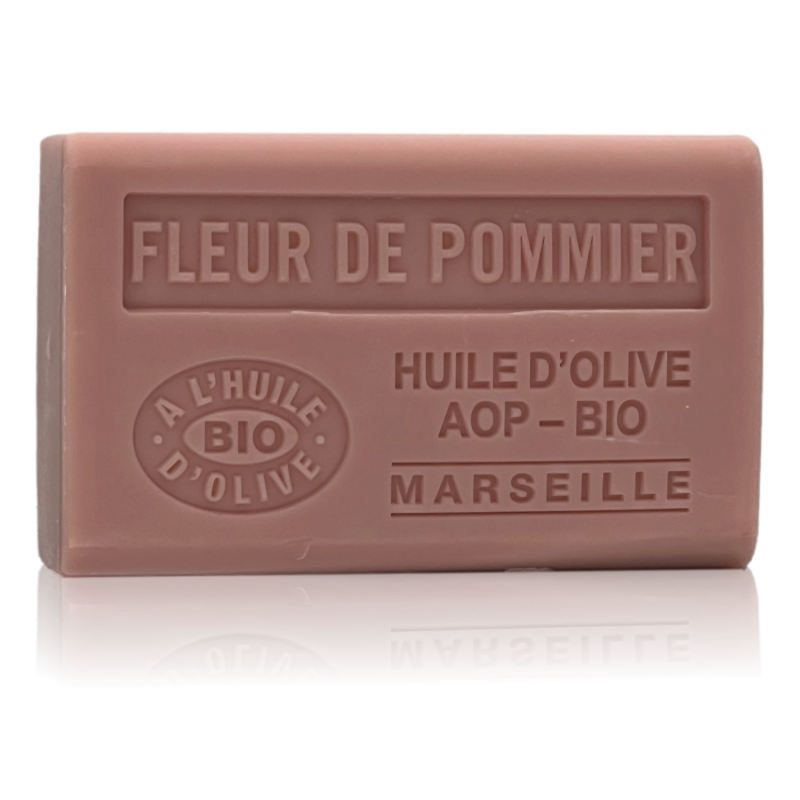 SAVON À L'HUILE D' OLIVE AOP - BIO FLEUR DE POMMIER