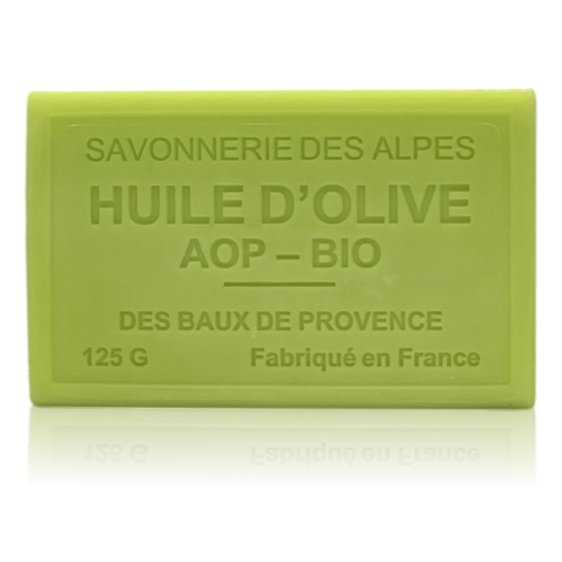 SAVON À L'HUILE D' OLIVE AOP - BIO CITRON BASILIC