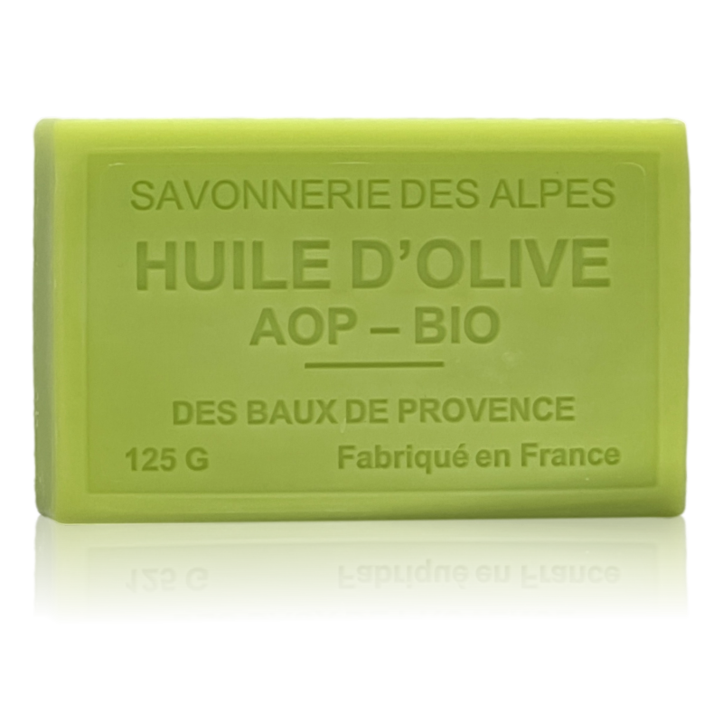 SAVON À L'HUILE D' OLIVE AOP - BIO CITRON BASILIC