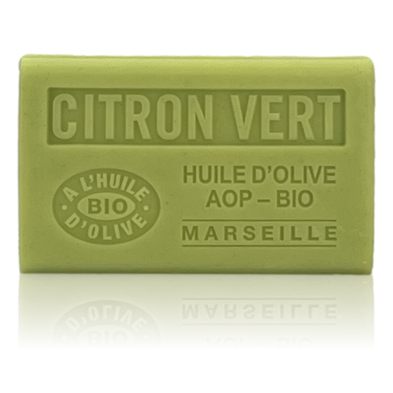 SAVON À L'HUILE D'OLIVE BIO CITRON VERT