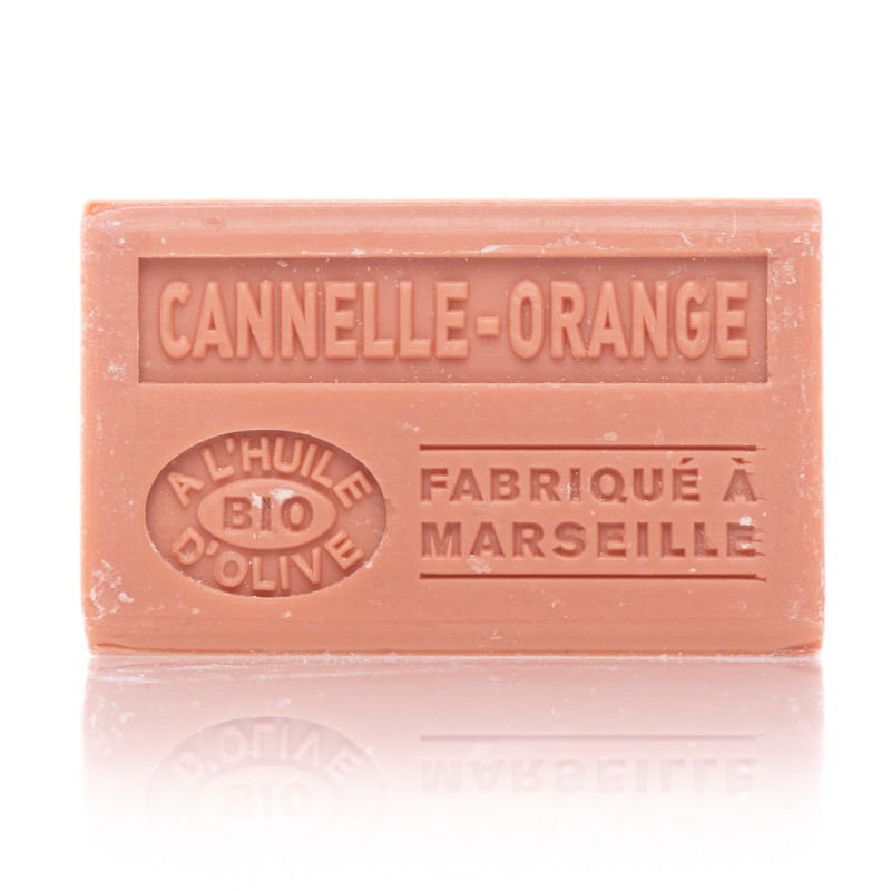 CANNELLE - ORANGE - Savon 125g à l'huile d'olive BIO