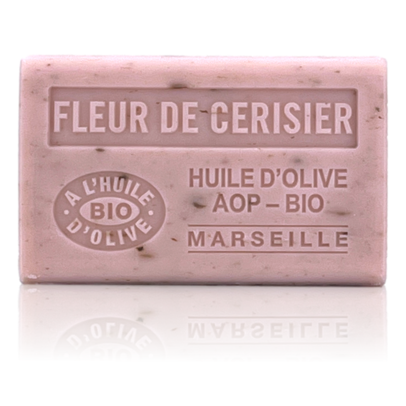 SAVON À L'HUILE D'OLIVE BIO AOP-FLEUR DE CERISIER