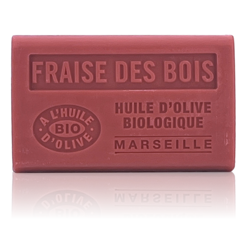 FRAISE DES BOIS - Savon 125g à l'huile d'olive BIO