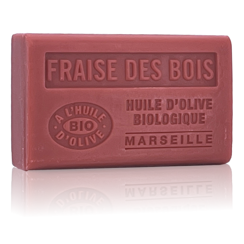 FRAISE DES BOIS - Savon 125g à l'huile d'olive BIO