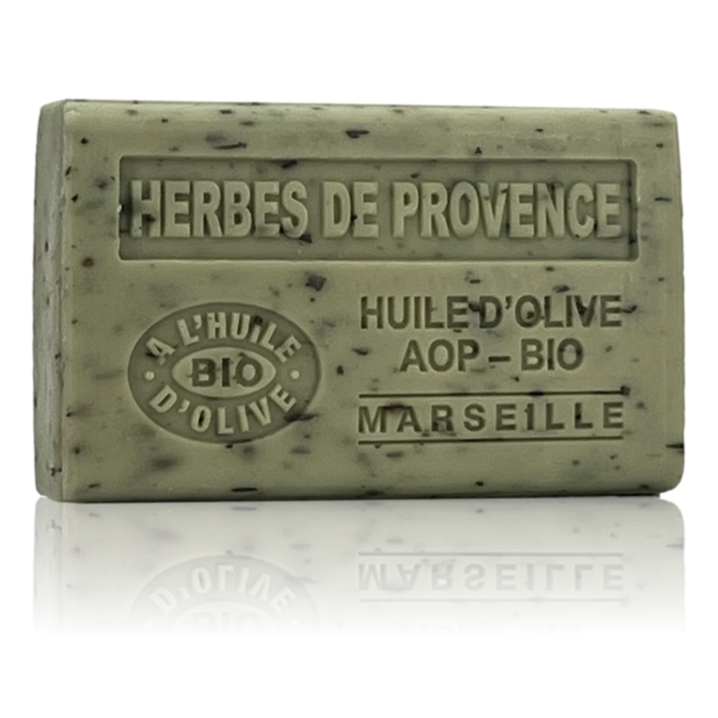 HERBES DE PROVENCE EXFOLIANT - Savon 125g à l'huile d'olive BIO