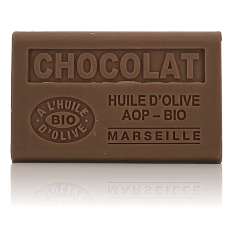 SAVON À L'HUILE D'OLIVE AOP-BIO CHOCOLAT