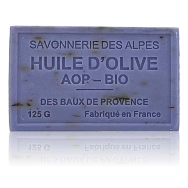 LAVANDE AVEC FLEURS - Savon 125g à l'huile d'olive BIO