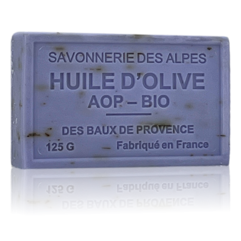 LAVANDE AVEC FLEURS - Savon 125g à l'huile d'olive BIO